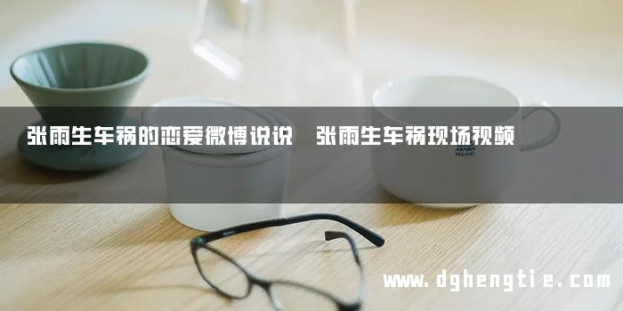 张雨生车祸的恋爱微博说说 张雨生车祸现场视频